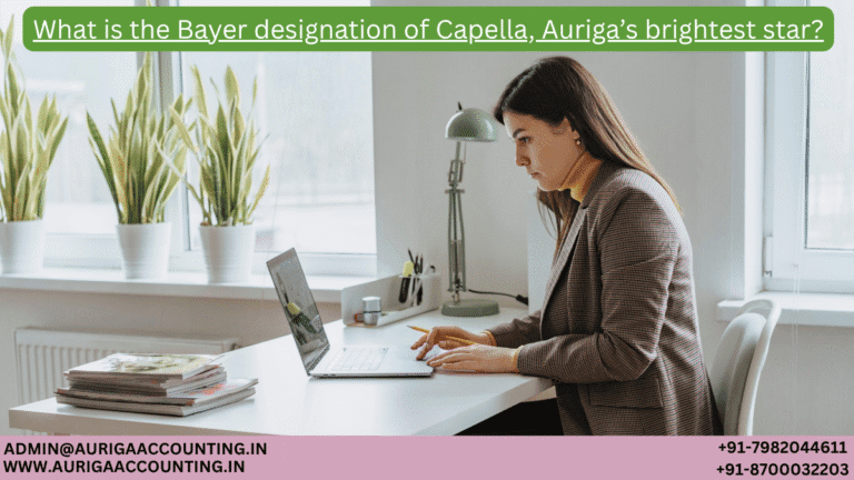 What is the Bayer designation of Capella, Auriga’s brightest star