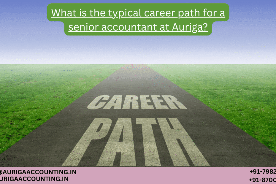 AURIGA ACCOUNTING PRIVATE LIMITED What is the typical career path for a senior accountant at Auriga