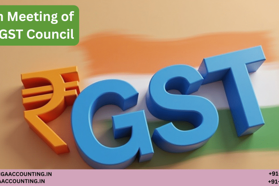 AURIGA ACCOUNTING PRIVATE LIMITED 54th Meeting of the GST Council