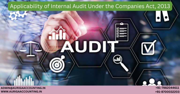 Applicability of Internal Audit Under the Companies Act, 2013
