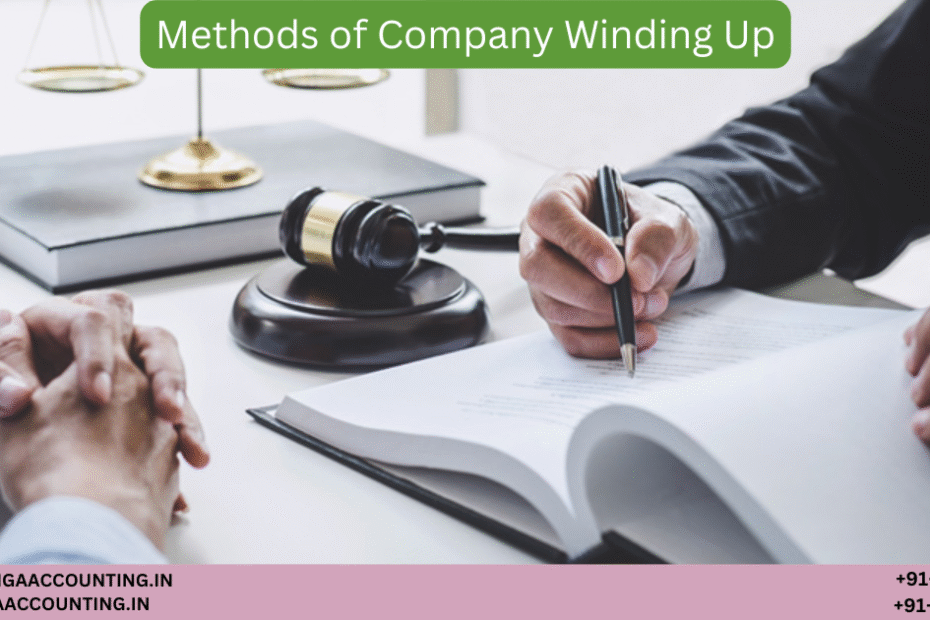 Methods of Company Winding Up 6 AURIGA ACCOUNTING PRIVATE LIMITED AURIGA ACCOUNTING PRIVATE LIMITED Methods of Company Winding Up