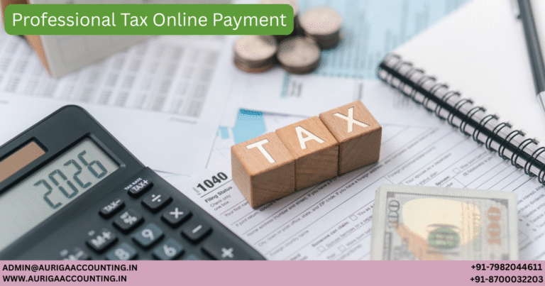 Professional Tax Online Payment