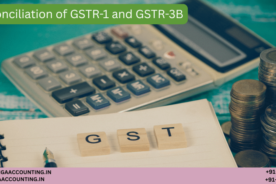 Reconciliation of GSTR-1 and GSTR-3B 100 AURIGA ACCOUNTING PRIVATE LIMITED AURIGA ACCOUNTING PRIVATE LIMITED Reconciliation of GSTR 1 and GSTR 3B