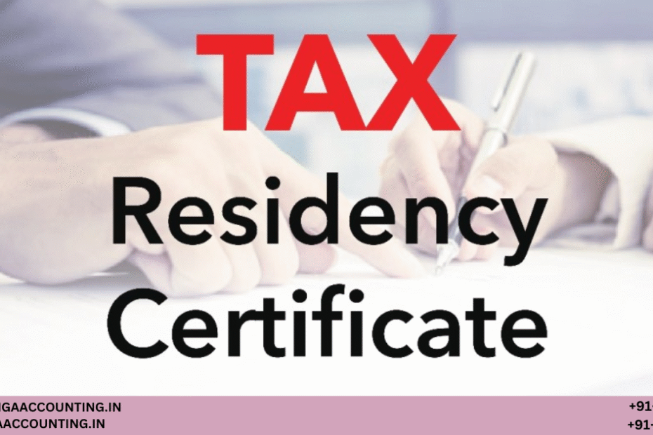 AURIGA ACCOUNTING PRIVATE LIMITED Tax Residency Certificate TRC