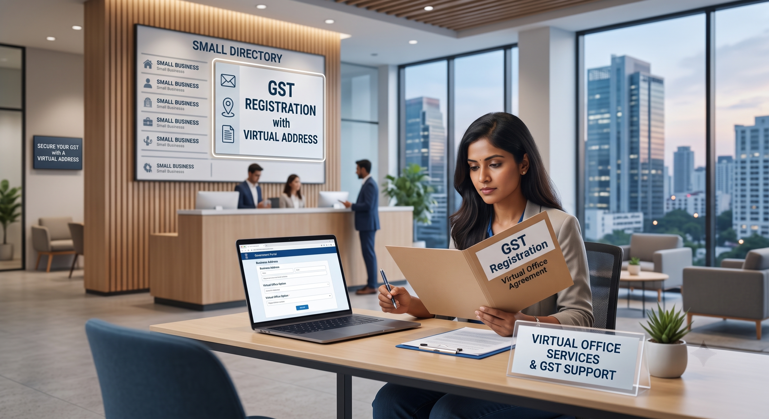 HOME 27 AURIGA ACCOUNTING PRIVATE LIMITED AURIGA ACCOUNTING PRIVATE LIMITED Use a Virtual Office Address for GST Registration scaled